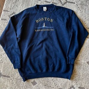 Vintage Disney Boston Crewneck Sweatshirt